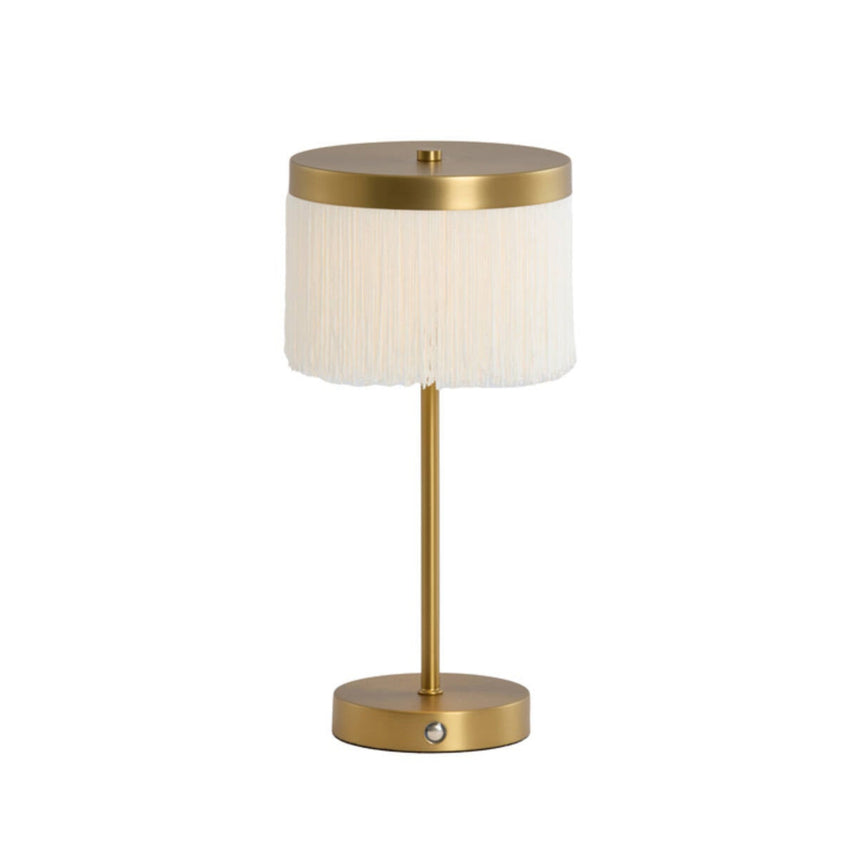 Diny fém asztali lámpa bronz láb