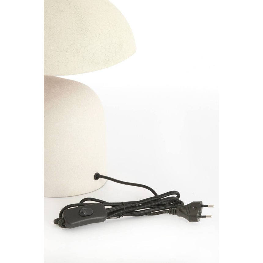 Todd asztali lámpa – Geometrikus fém váz és matt felület