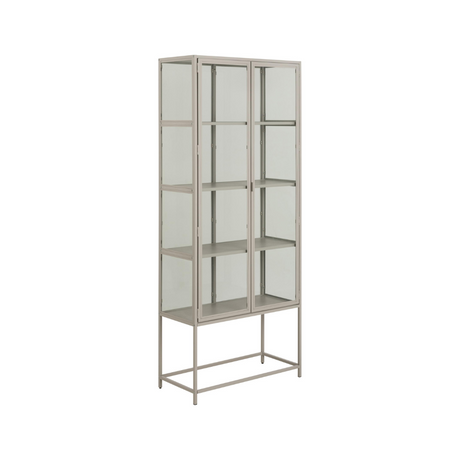 Seaford glass cabinet 77x186
