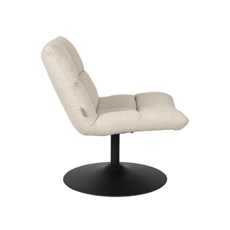 Philly fabric swivel armchair