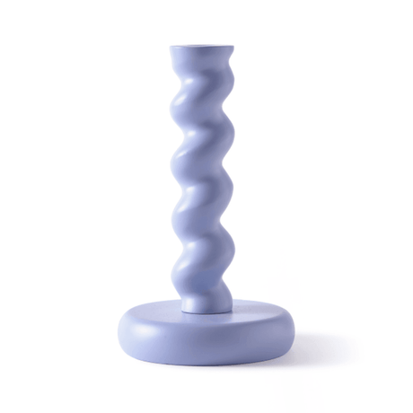 Twister metal candle holder 24cm