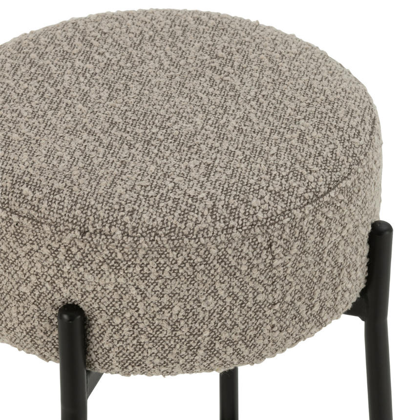 Talgarth fabric swivel chair with footrest