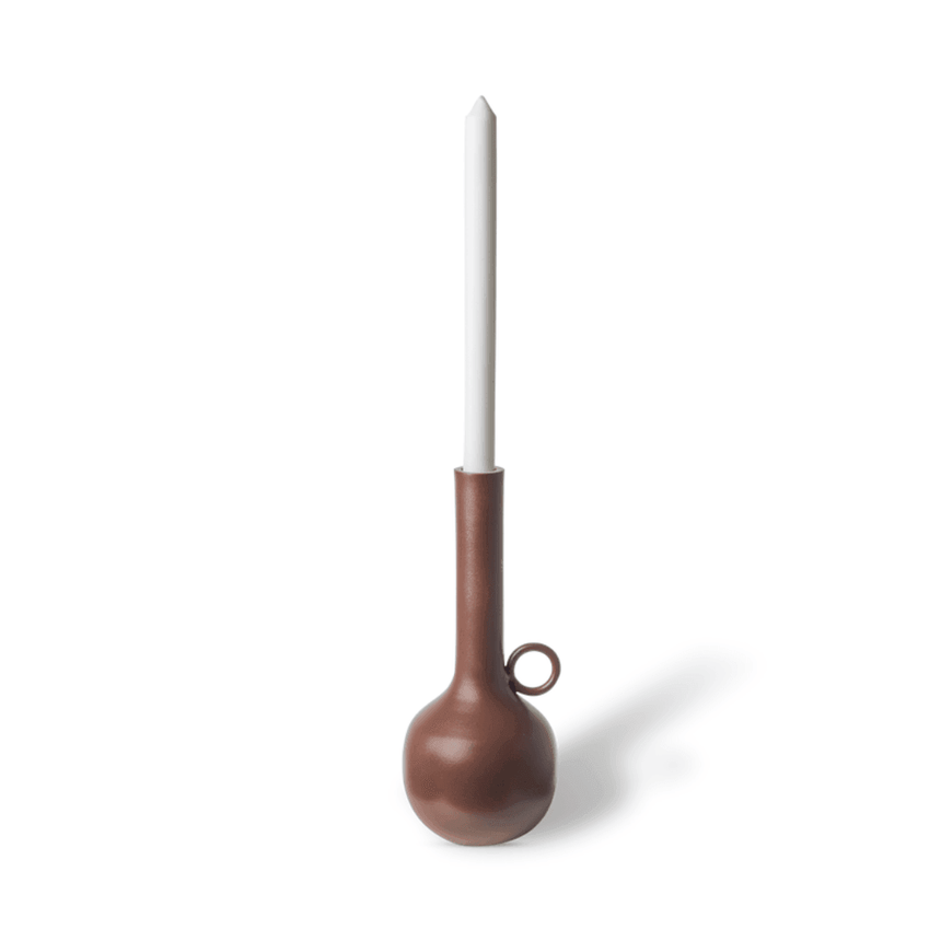 Spartan metal candle holder 26cm