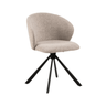 Pippa bouclé swivel chair