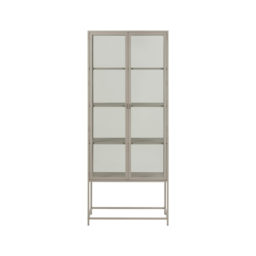 Seaford glass cabinet 77x186