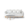 Nice fabric garden sofa set