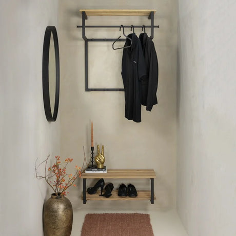 Albany wooden shoe cabinet 72x43