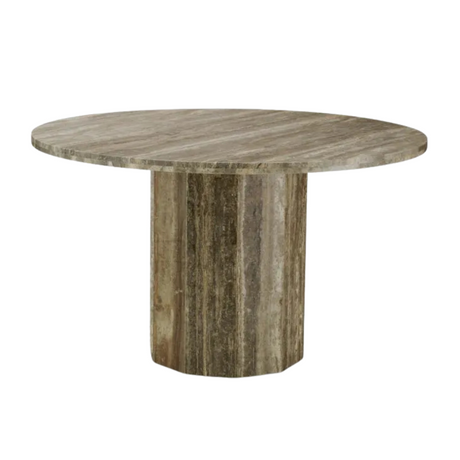 Florence limestone dining table
