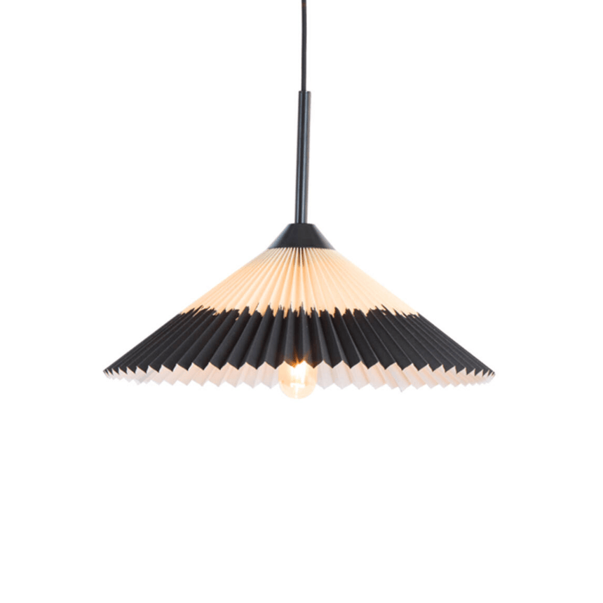 Pleated szövet függőlámpa