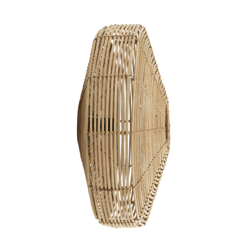 Mataka rattan wall lamp