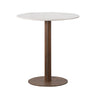 Round Bistro étkezőasztal – Kerámia márvány felülettel
