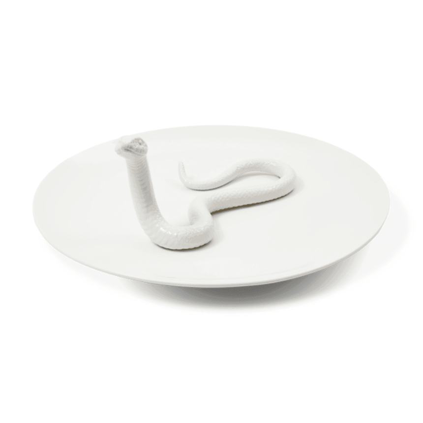 Snake ceramic bowl