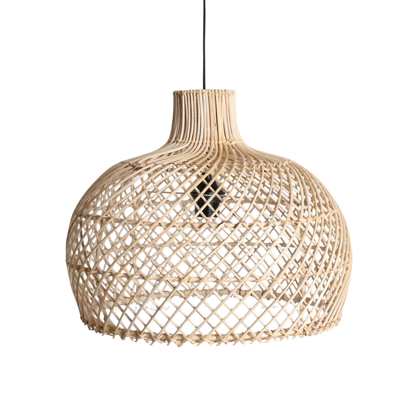 Maze rattan függőlámpa Ø42