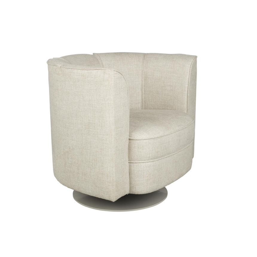 Flower velvet armchair