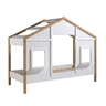 Babs 90 wooden house children's bed, 90x200