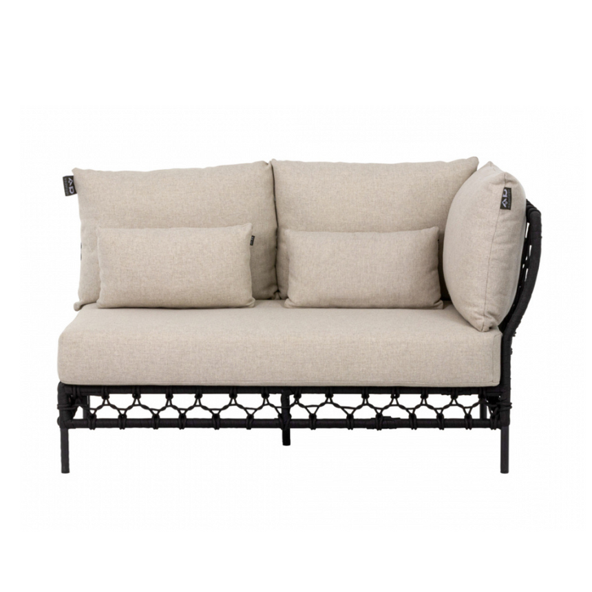 Pure fabric garden sofa element left