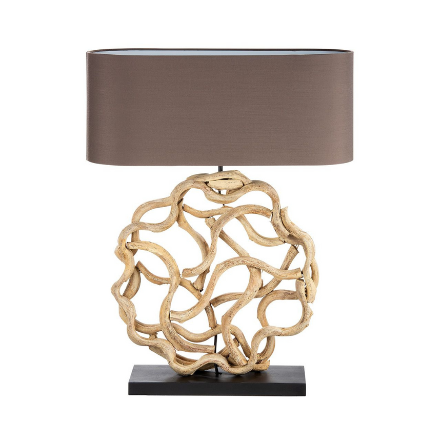 Wood fa asztali lámpa