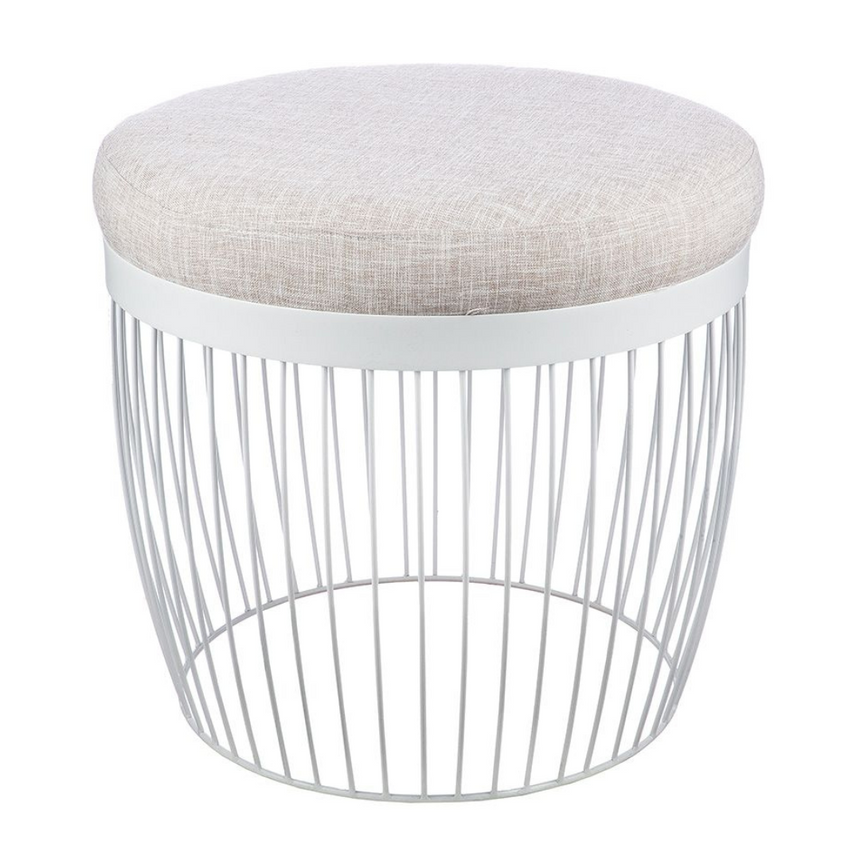 Pure Living fabric footstool