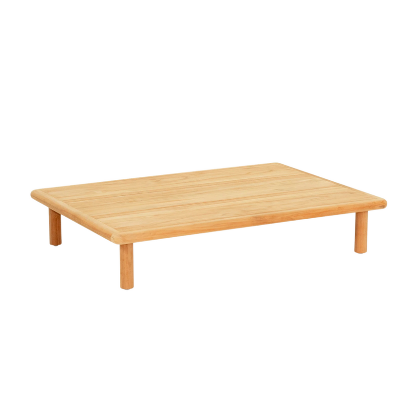 Sling wooden garden coffee table