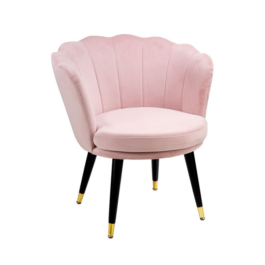 Shell bársony fotel