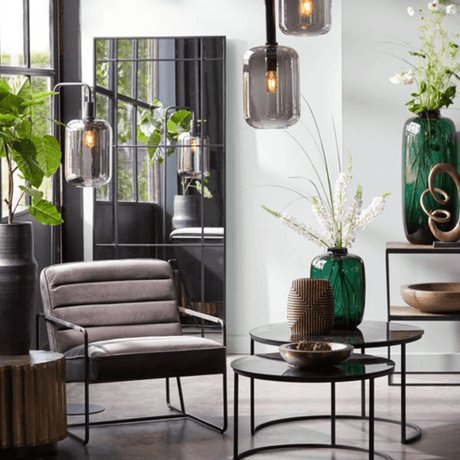 Lekar metal floor lamp