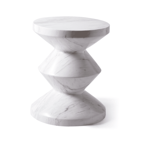 Zig Zag marble seat