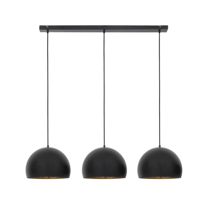Jaicey metal pendant lamp 3 bulbs