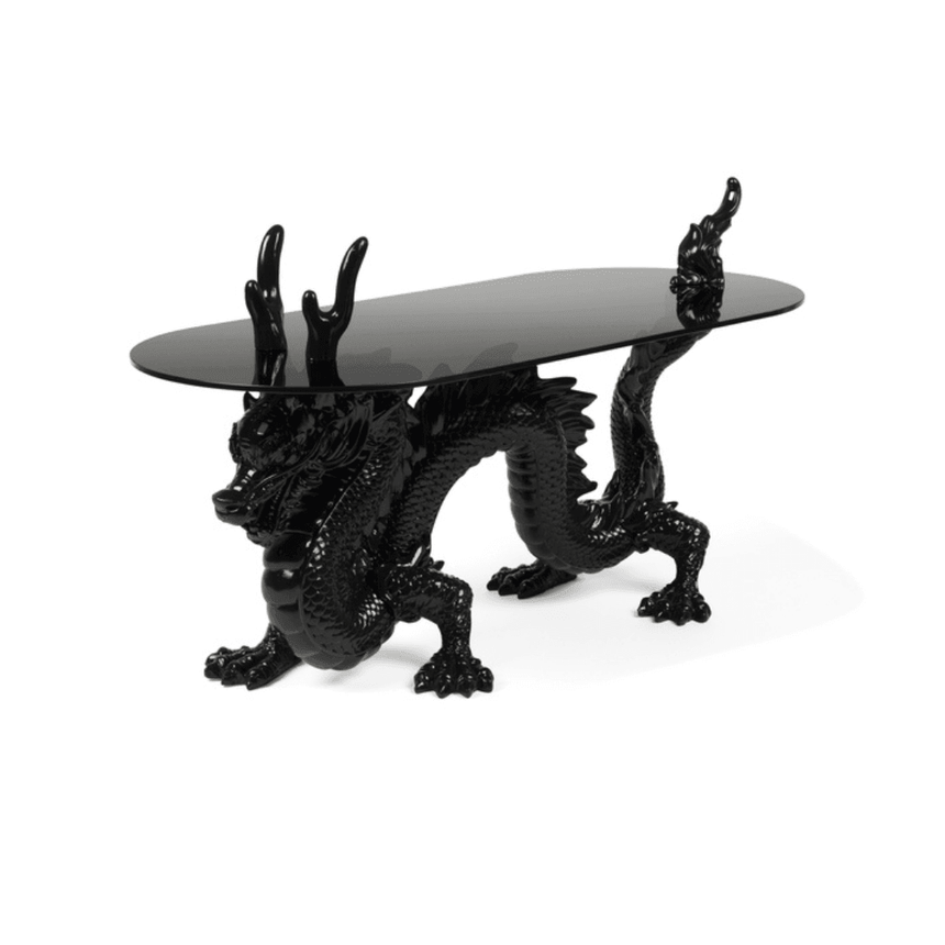 Dragonized Bastard resin coffee table