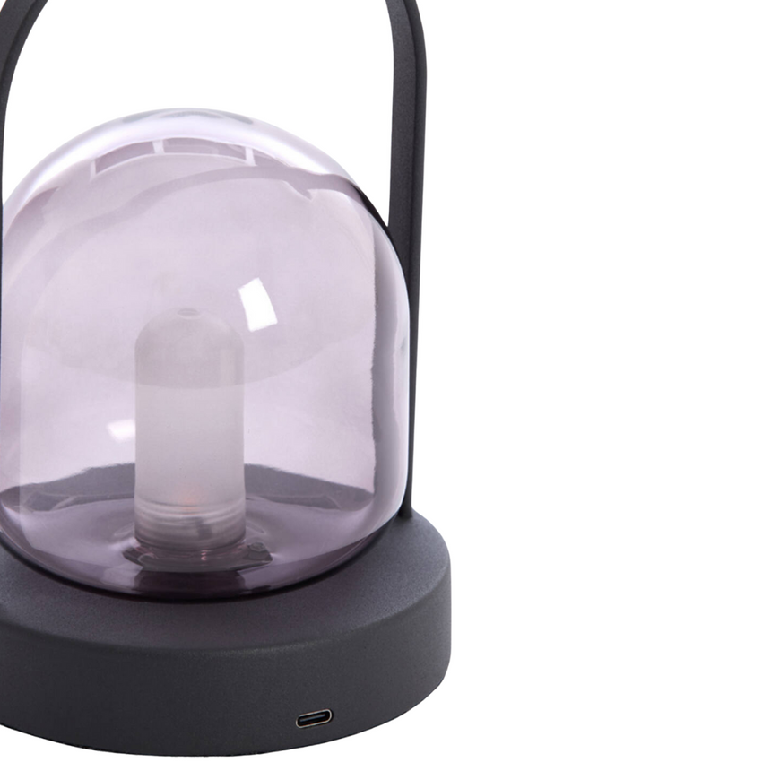 Yeremi üveg hordozható lámpa