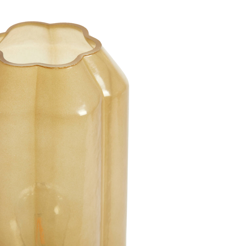 Yvias üveg asztali lámpa Ø15