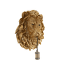 Lion resin wall lamp