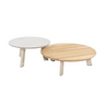 Emma wooden garden coffee table set