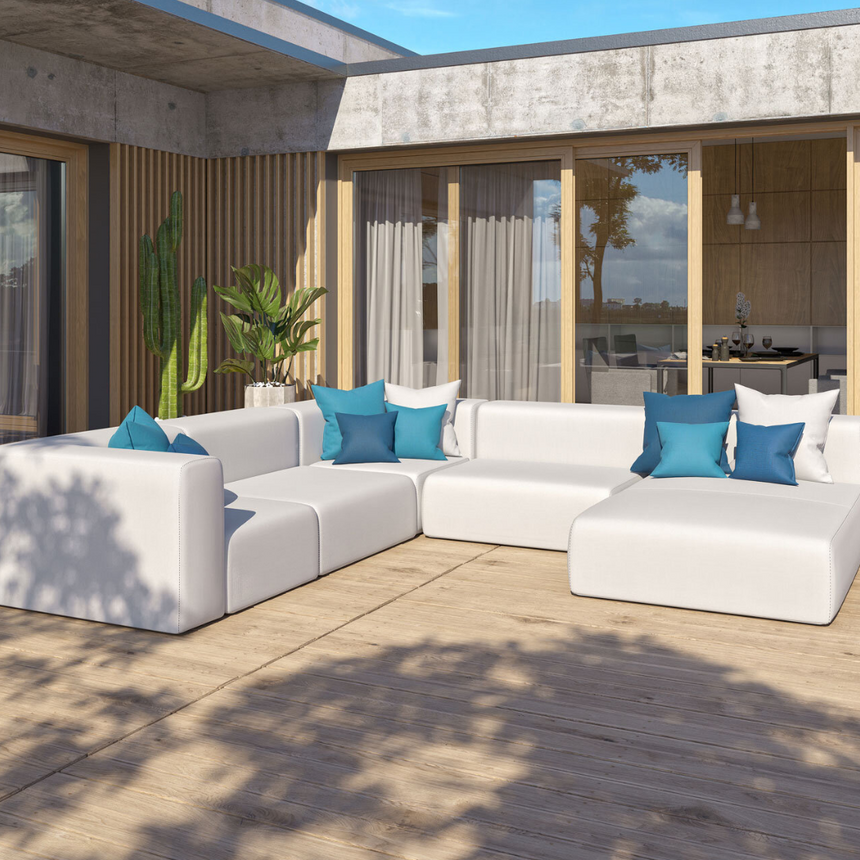 Nicea moduláris kerti kanapé