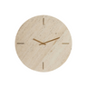 Jenay limestone wall clock Ø43