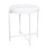 Flower metal storage table