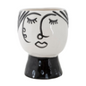 Face porcelán váza Ø14