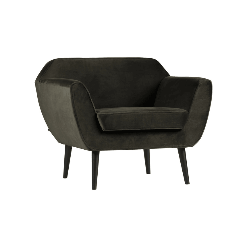 Rocco velvet armchair