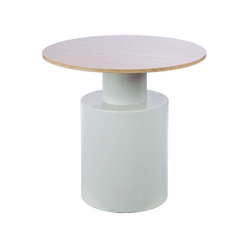 Living metal storage table