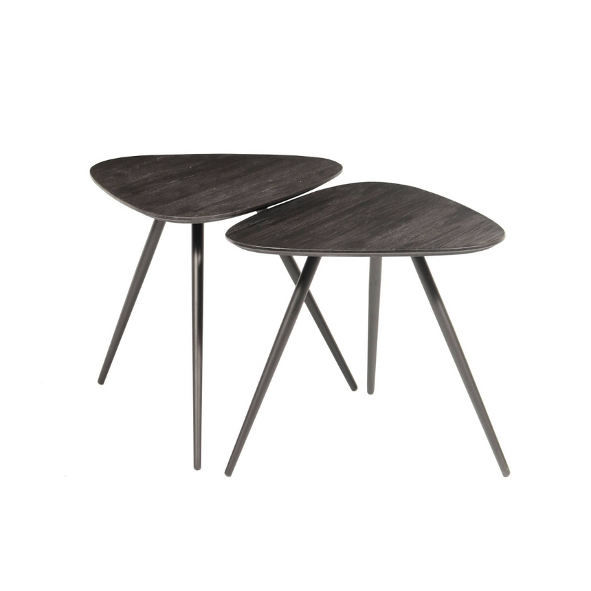 Noa wooden bedside table