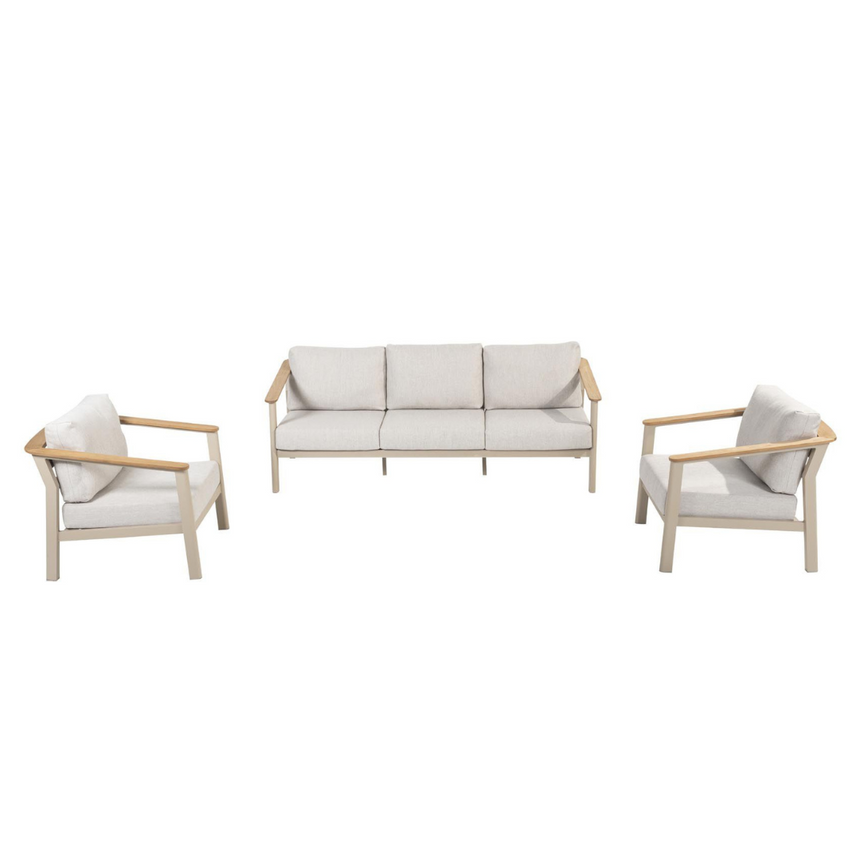 Olivia metal garden sofa set