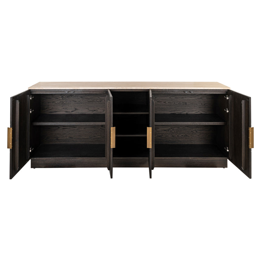 Claremont 4-door wooden cabinet