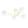 Magnum 4 WH Opal metal ceiling lamp