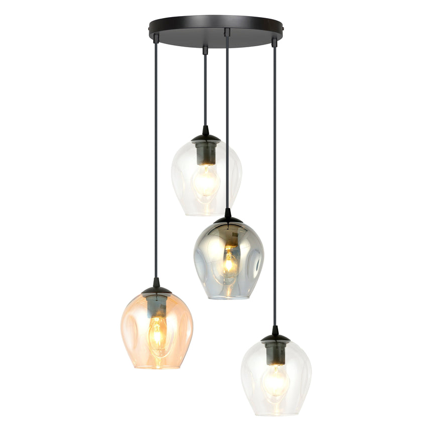 Istar 4 BL Premium Mix metal pendant lamp