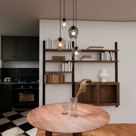 Istar 4 BL Premium Mix metal pendant lamp