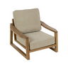 Noa wooden bedside table
