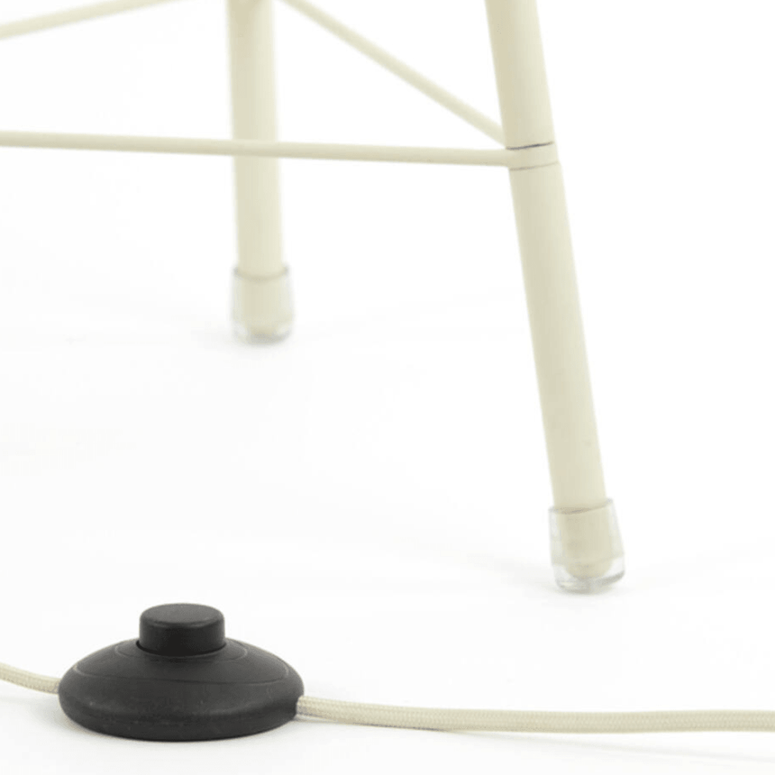 Plumeria metal floor lamp