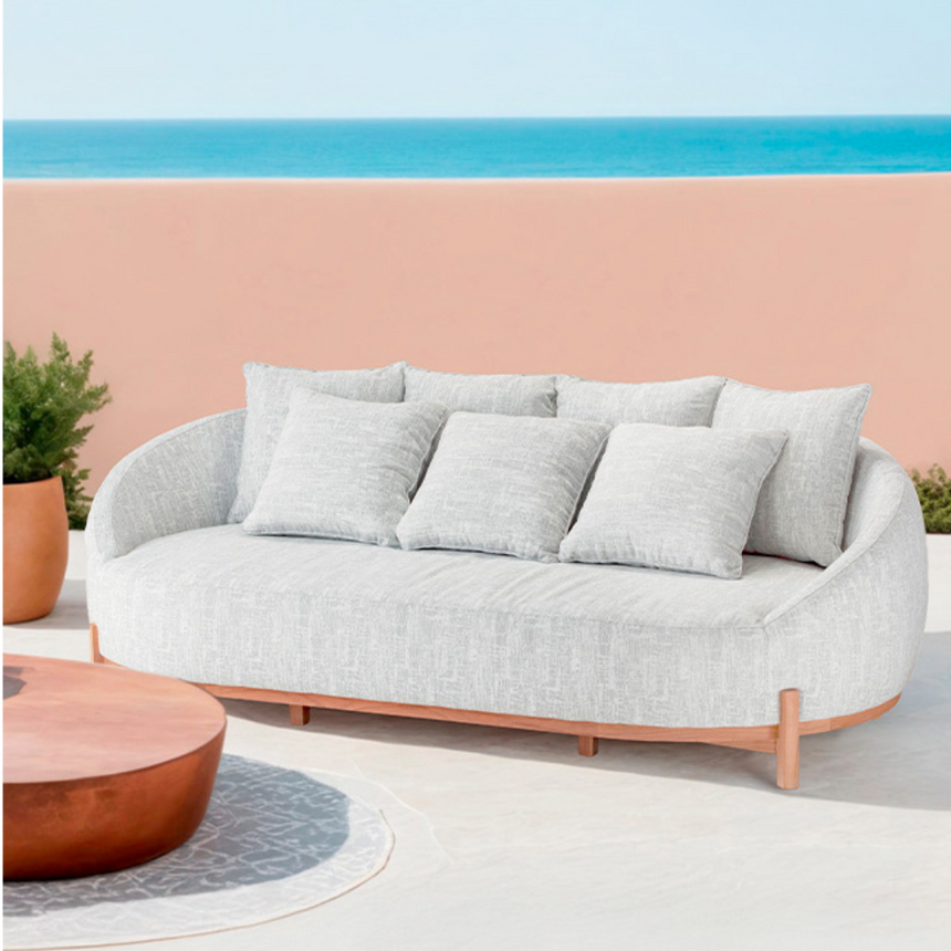 Nice fabric garden sofa set