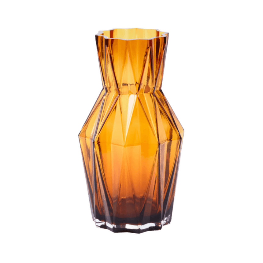 Folds glass vase 31cm