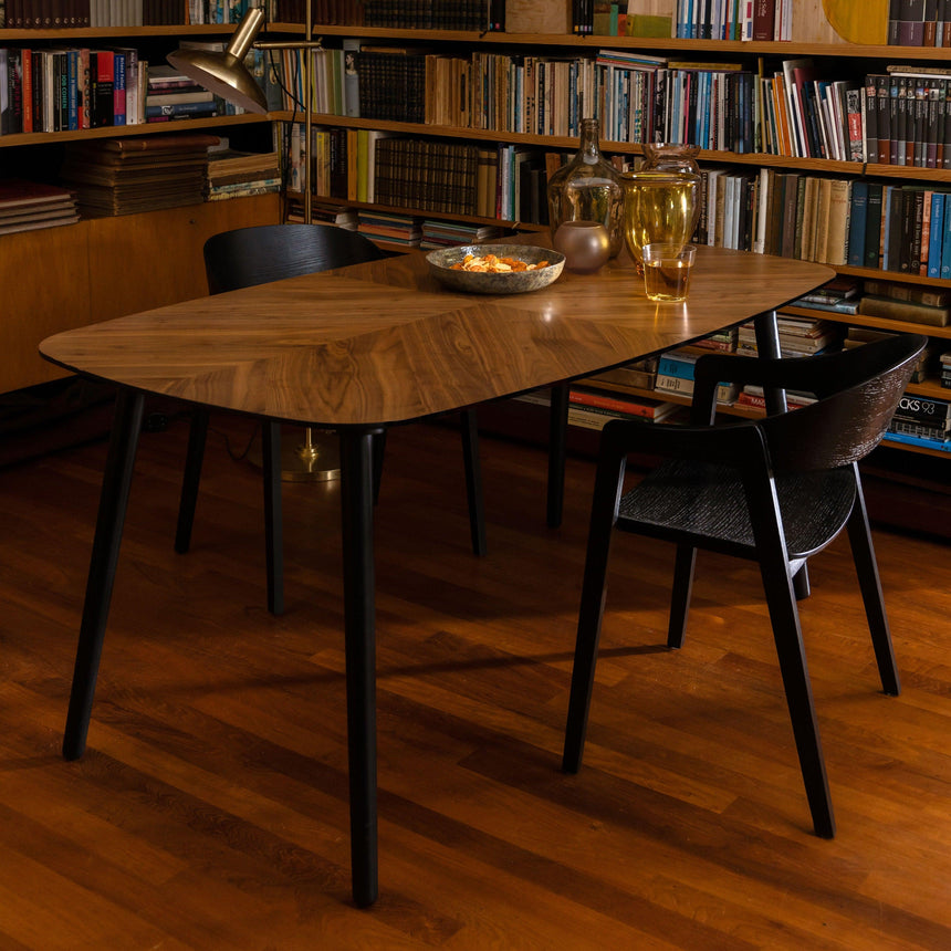 Clover wooden dining table 165x90