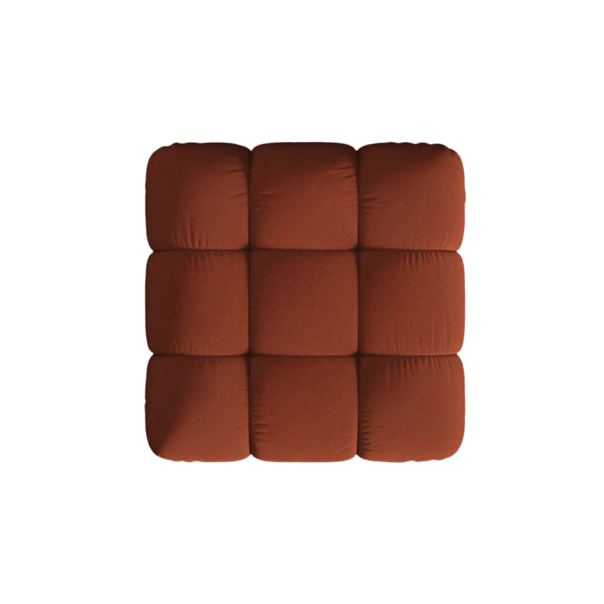 Bellis fabric pouf